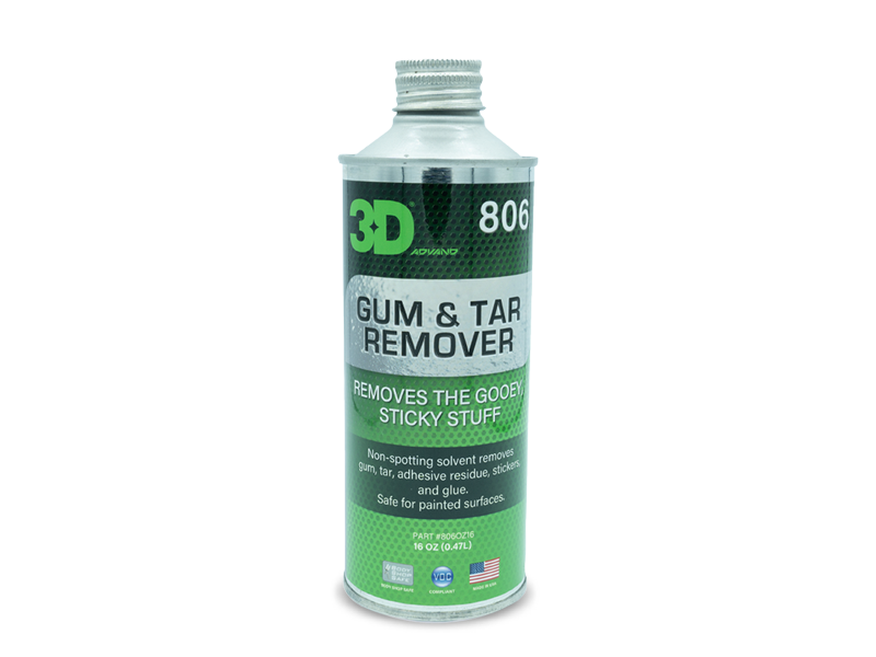 3D Gum & Tar Remover - Kátrány, matrica, rágógumi eltávolító 473 ml